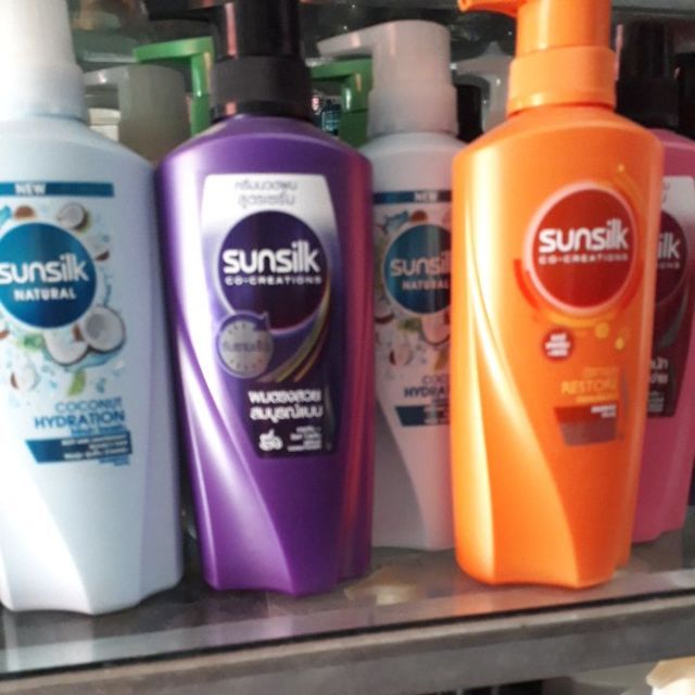 Gội xả sunsilk các màu