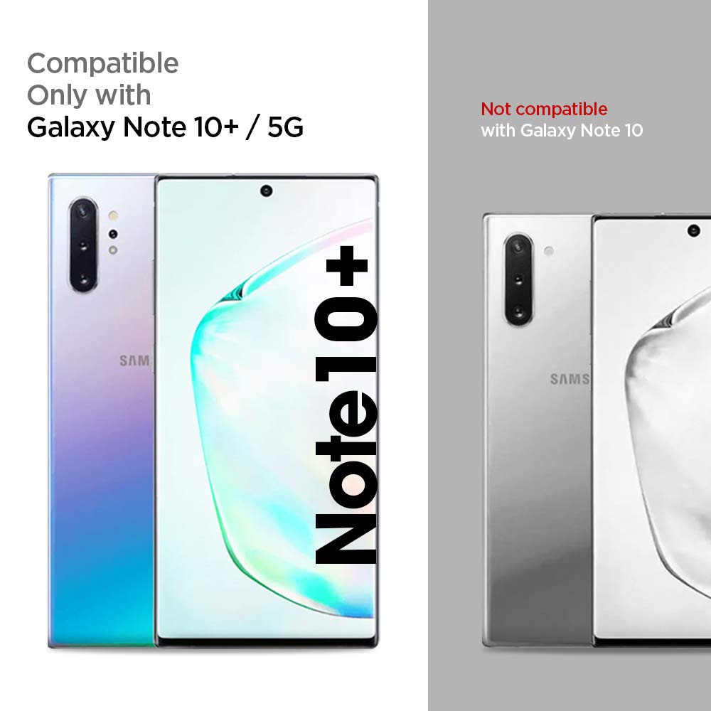 Ốp lưng Samsung Note 10 / Note 10 Plus Spigen Rugged Armor - Hàng Chính Hãng.