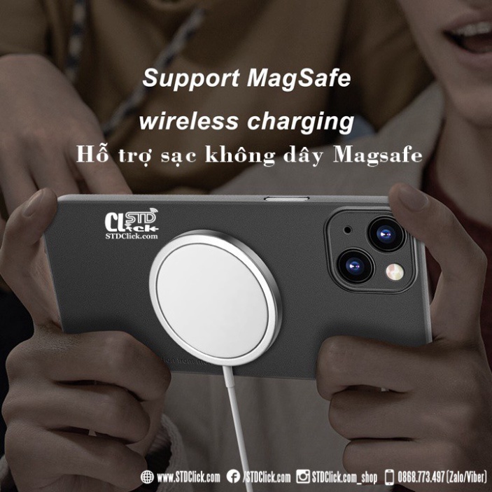 ỐP LƯNG IPHONE 14 - 14 PLUS MEMUMI MỎNG LỤA CHÍNH HÃNG