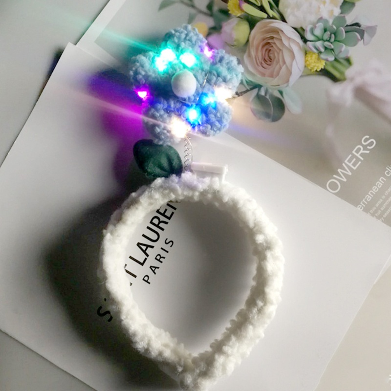 Băng Đô Bông Hoa Hoạt Hình Phát Sáng Dành Cho Nữ