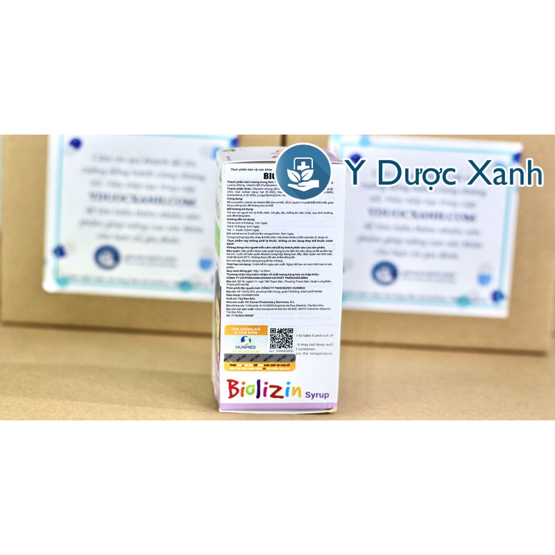 Mua  BIOLIZIN, 50 ml, Siro bổ sung kẽm cho bé - Y Dược Xanh