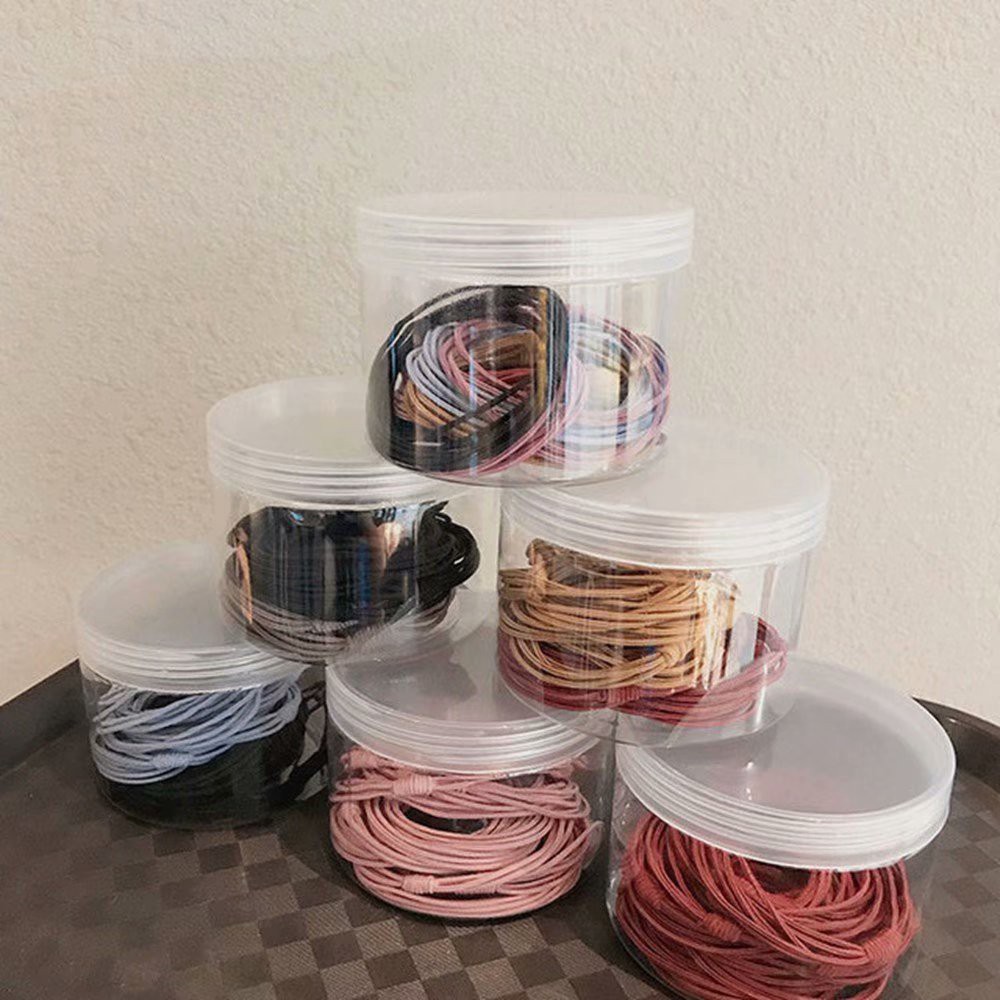 20pcs Mom's Hair Bands Kids Fashion Hair Accessories Women Ponytail Rubber Band Hairties