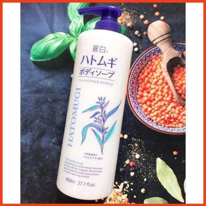 Sữa tắm Hatomugi hạt ý dĩ  800ml