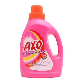 Nước tẩy dành cho quần áo màu AXO Hương Hoa Đào 800ml