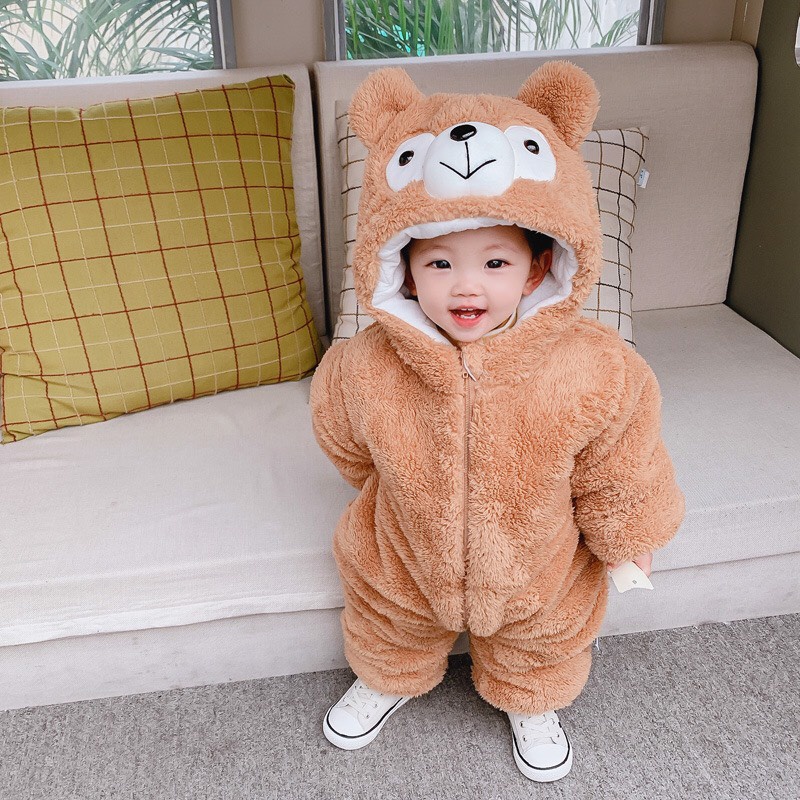 - Body Gấu Lông Cho Bé Cực Yêu 6-13kg -Shubishops
