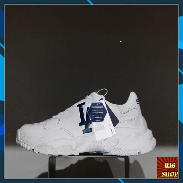 [FULL BOX + TẶNG TẤT] GIÀY THỂ THAO SNEAKER NAM NỮ ALL WHITE IN CHỮ L.A SIÊU ĐẸP