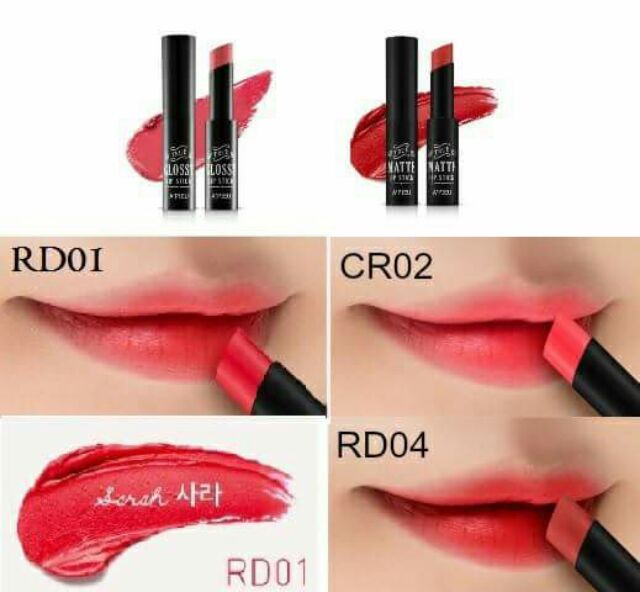 Son A'pieu true matte lipstick