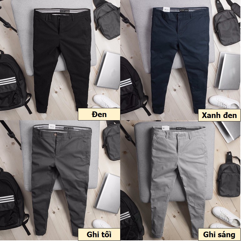 Quần Kaki nam Hàn Quốc form slimfit ZORO-KK02