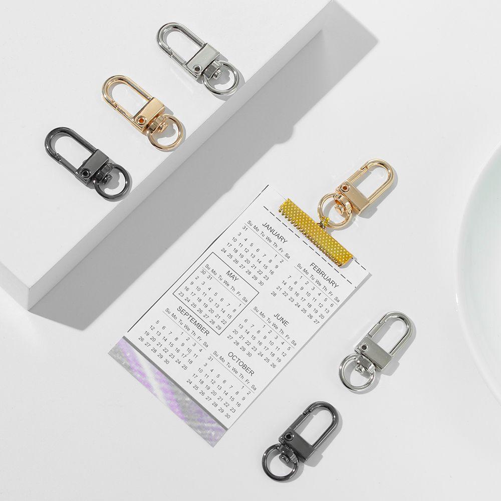 Set 1 / 5 Khóa Kim Loại Dùng Để Làm Phụ Kiện Cho Túi Xách / Móc Khóa DIY