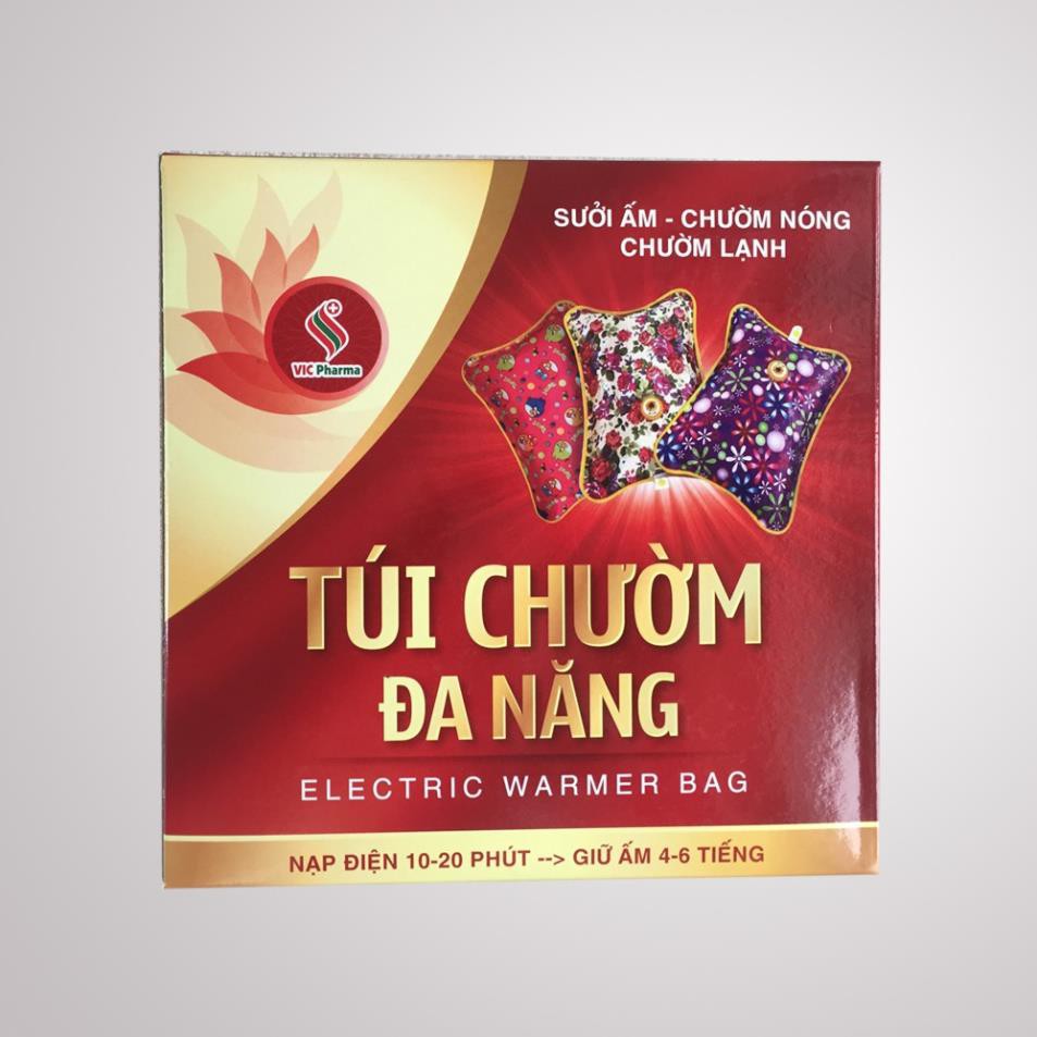 [BẢO HÀNH 6T] Túi Chườm Đa Năng - Hàng Việt Nam Chất Lượng Cao - Sưởi ấm, Chườm nóng, Chườm lạnh..