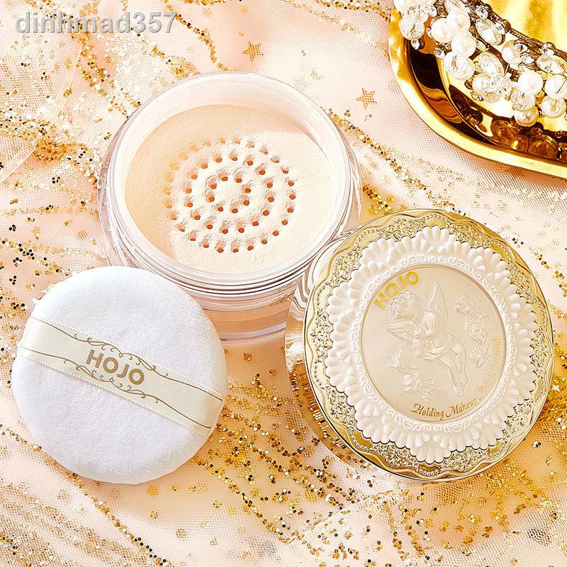 ☏♂✶HOJO Makeup Powder Loose Oil Control Không mất đi lớp trang điểm Phấn nén chống thấm nước và mồ hôi Student dính che | BigBuy360 - bigbuy360.vn