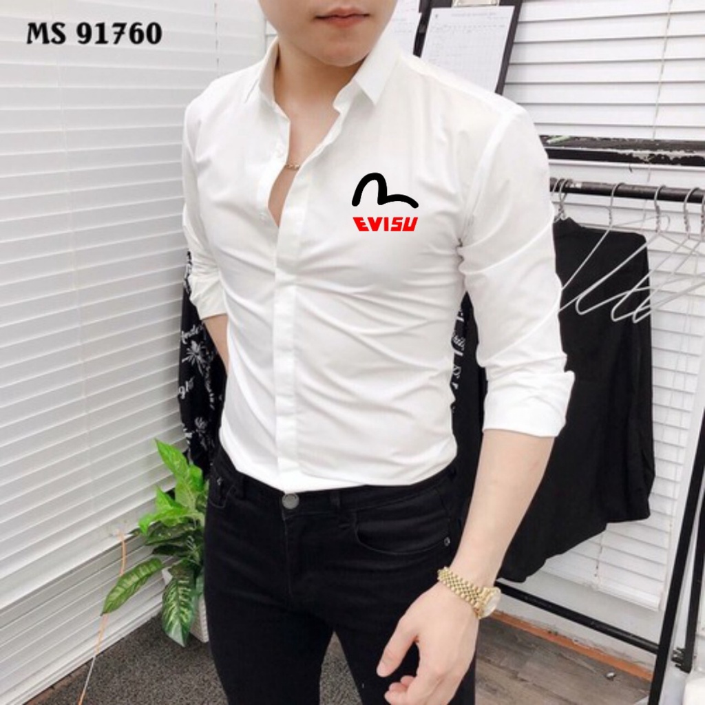 ÁO SƠ MI NAM TAY DÀI DÁNG ÔM HÀNG HIỆU CHỐNG NHĂN CHỐNG XÙ FORM HÀN QUỐC ( BIGSIZE M-6XL )