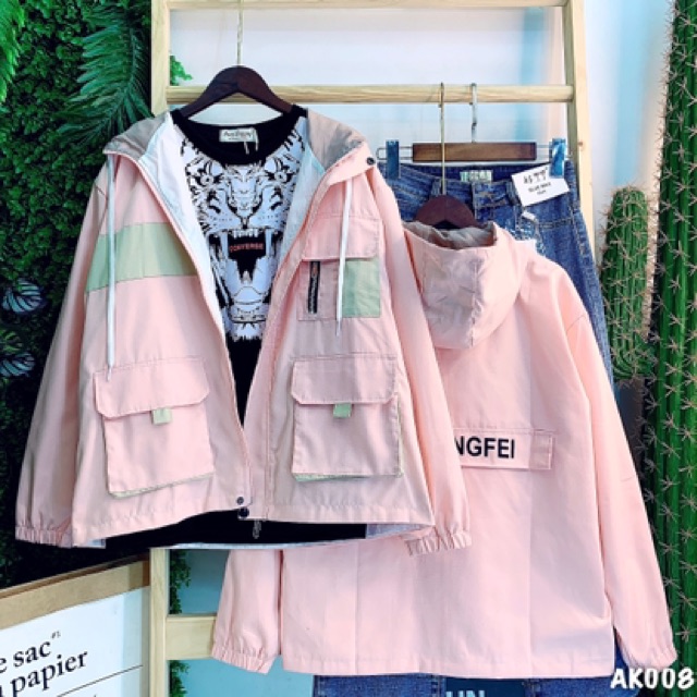 🌵 𝐓𝐡𝐞𝐔𝐥𝐳𝐳𝐚𝐧𝐠 🌵 008 Áo Khoác Bomber Jacket 2 Lớp Mẫu Mới Unisex, The Ulzzang Bán Sỉ | BigBuy360 - bigbuy360.vn