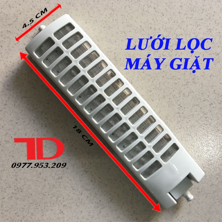 Lưới Lọc Máy Giặt Nhựa 45x180 MM