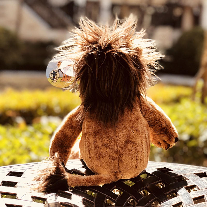 Sư Tử Nhồi Bông Trang Trí Đáng Yêu