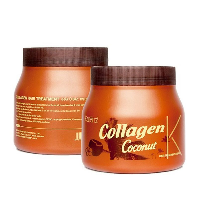 Hấp dầu Collagen Karanz tinh chất dừa 1000ml
