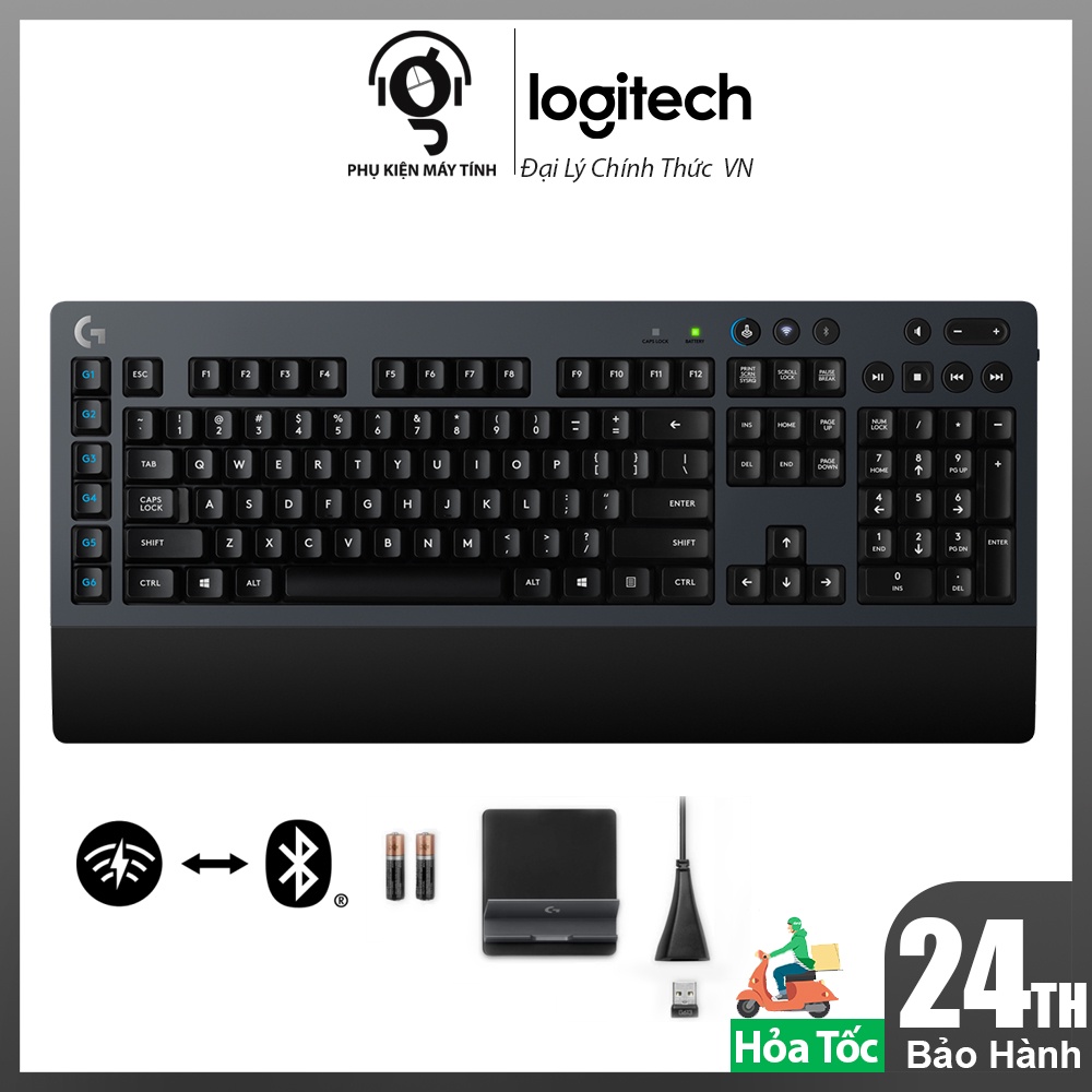 Bàn Phím Game không dây Logitech G613 - Chính hãng logitech