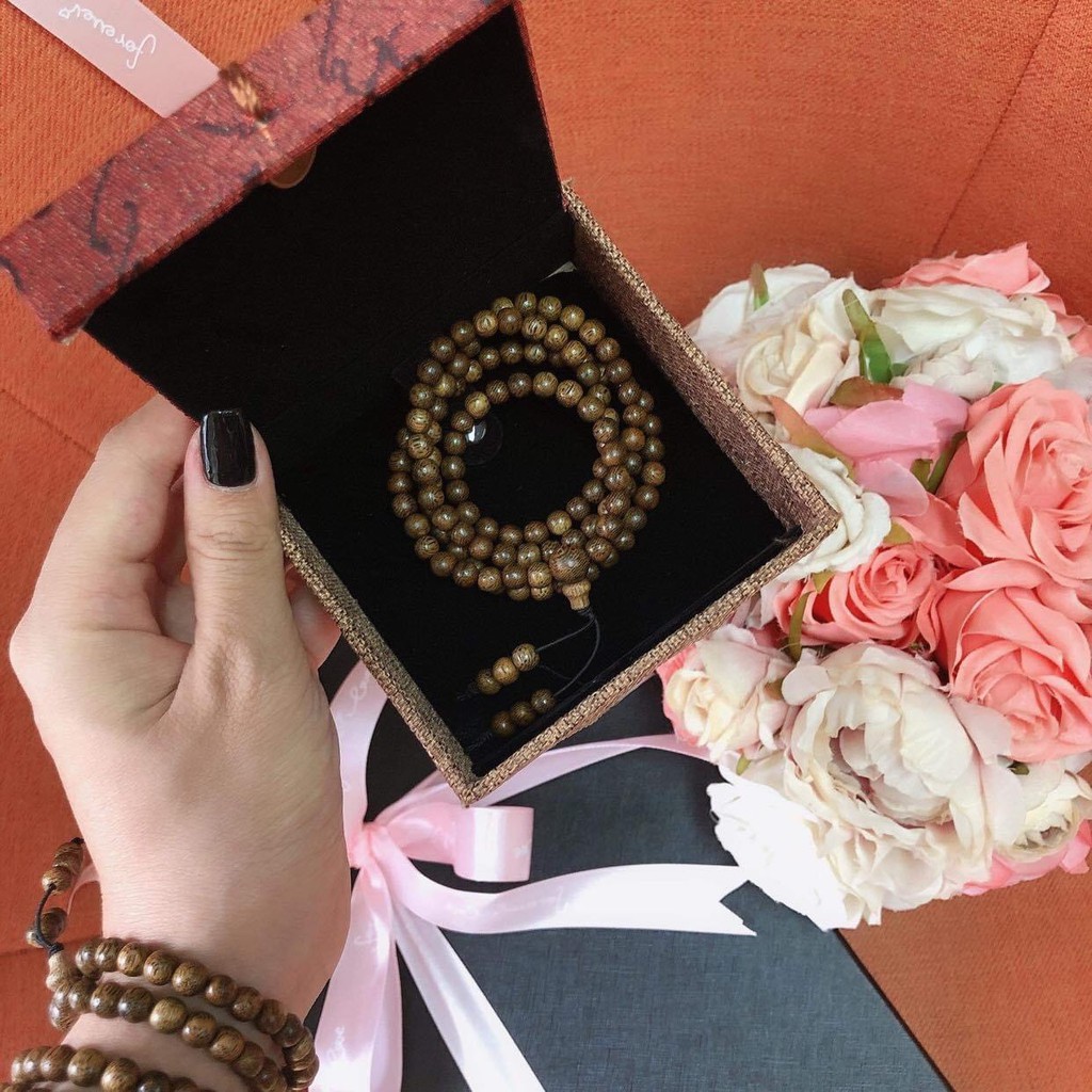 Vòng Tay Trầm Hương Chuỗi Tràng Hạt 108 6 7 8mm Trầm Tốc Việt - An Yên - Thịnh Vượng | BigBuy360 - bigbuy360.vn