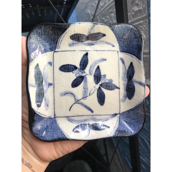 Đĩa vuông size 12cm