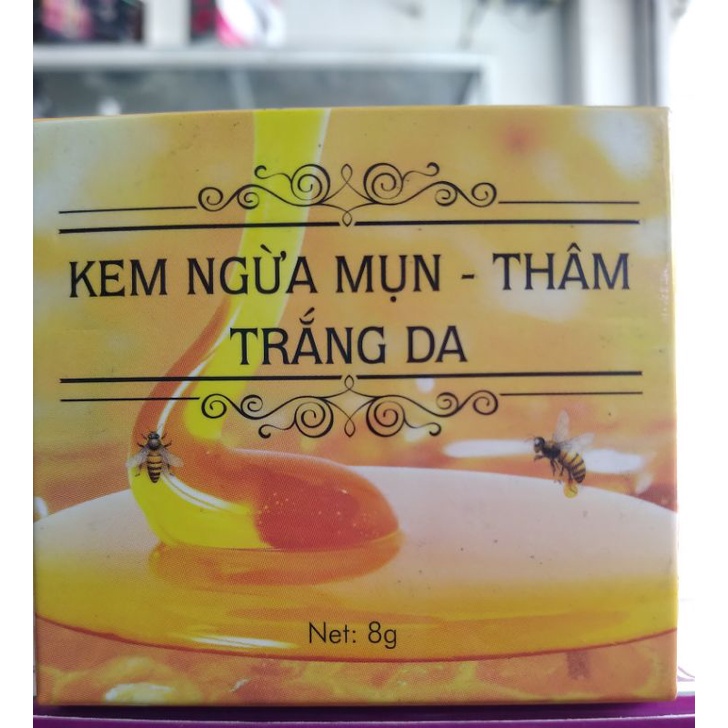 Kem ngừa mụn _thâm trắng da Suza Bạch Tuyết Lan