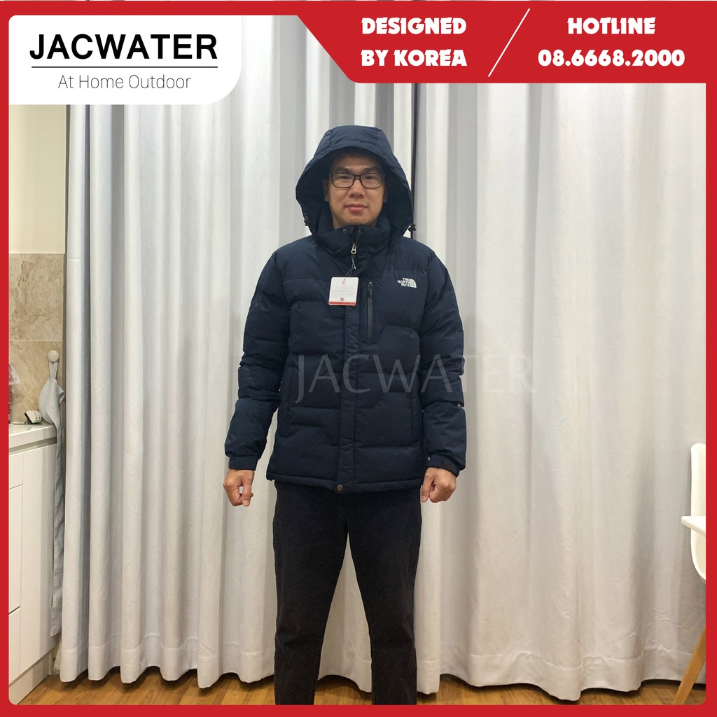 Áo parka lông vũ dáng dài, vải GORE-TEX chống nước giữ nhiệt thời trang Jacwater V720