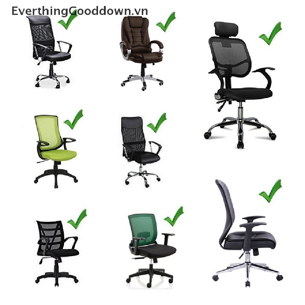 Everthinggooddown Vỏ Bọc Bảo Vệ Khuỷu Tay Ghế Ngồi Bằng Cao Su Non Nảy Chậm