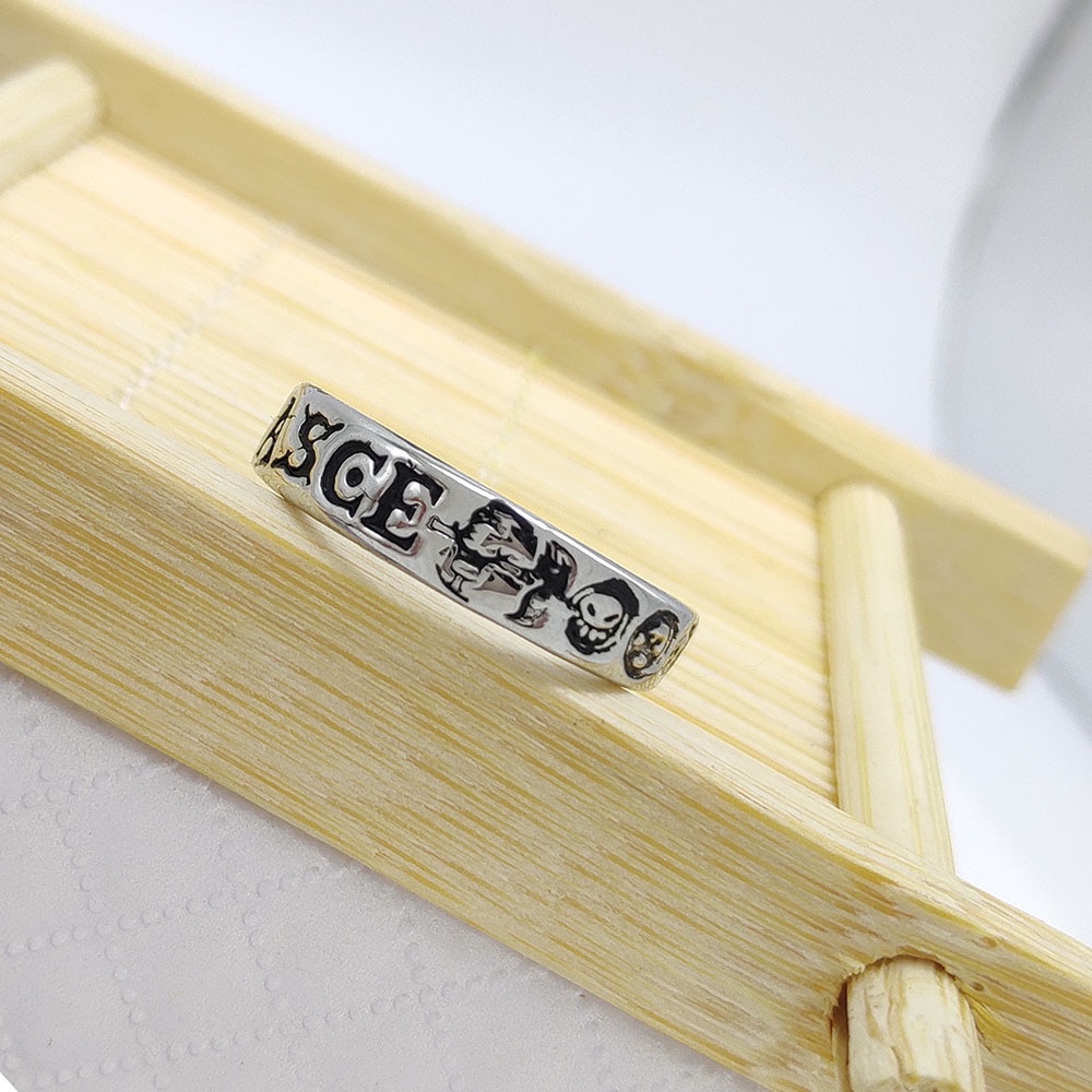 Nhẫn Bạc 925 Hóa Trang Nhân Vật Luffy Trong Phim One Piece