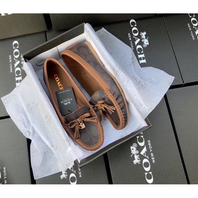 ( Ảnh thật )Giày Mọi Nơ Nhí Da Mềm-Form Rộng 1/2size | BigBuy360 - bigbuy360.vn