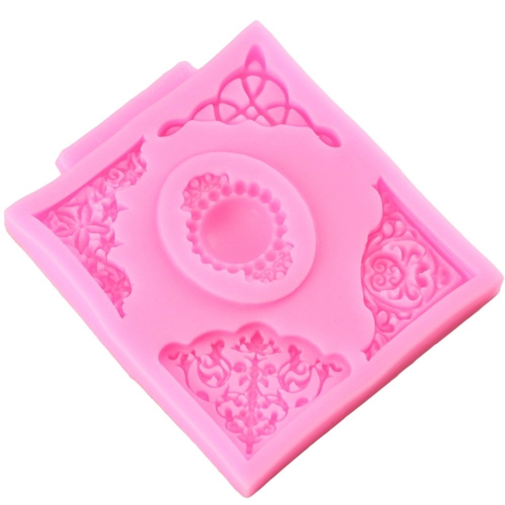 Khuôn silicon làm kẹo đường hình chìa khóa đính kim cương