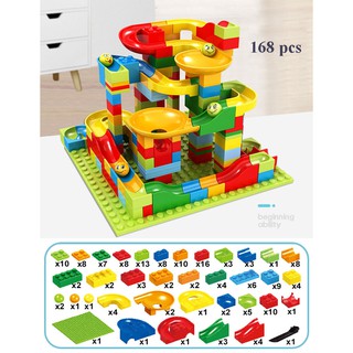 Bộ Xếp Hình Lego Cầu Trượt Thả Bi 168 Chi Tiết cao cấp, giá tốt nhất