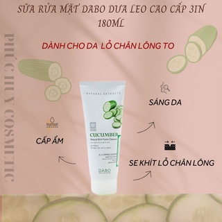 SỮA RỬA MẶT DABO DƯA LEO 180ML