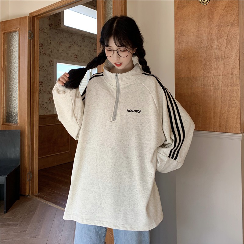 Áo Sweater chất nỉ NONSTOP áo polo khóa kéo hot trend_VIETSTAR | BigBuy360 - bigbuy360.vn