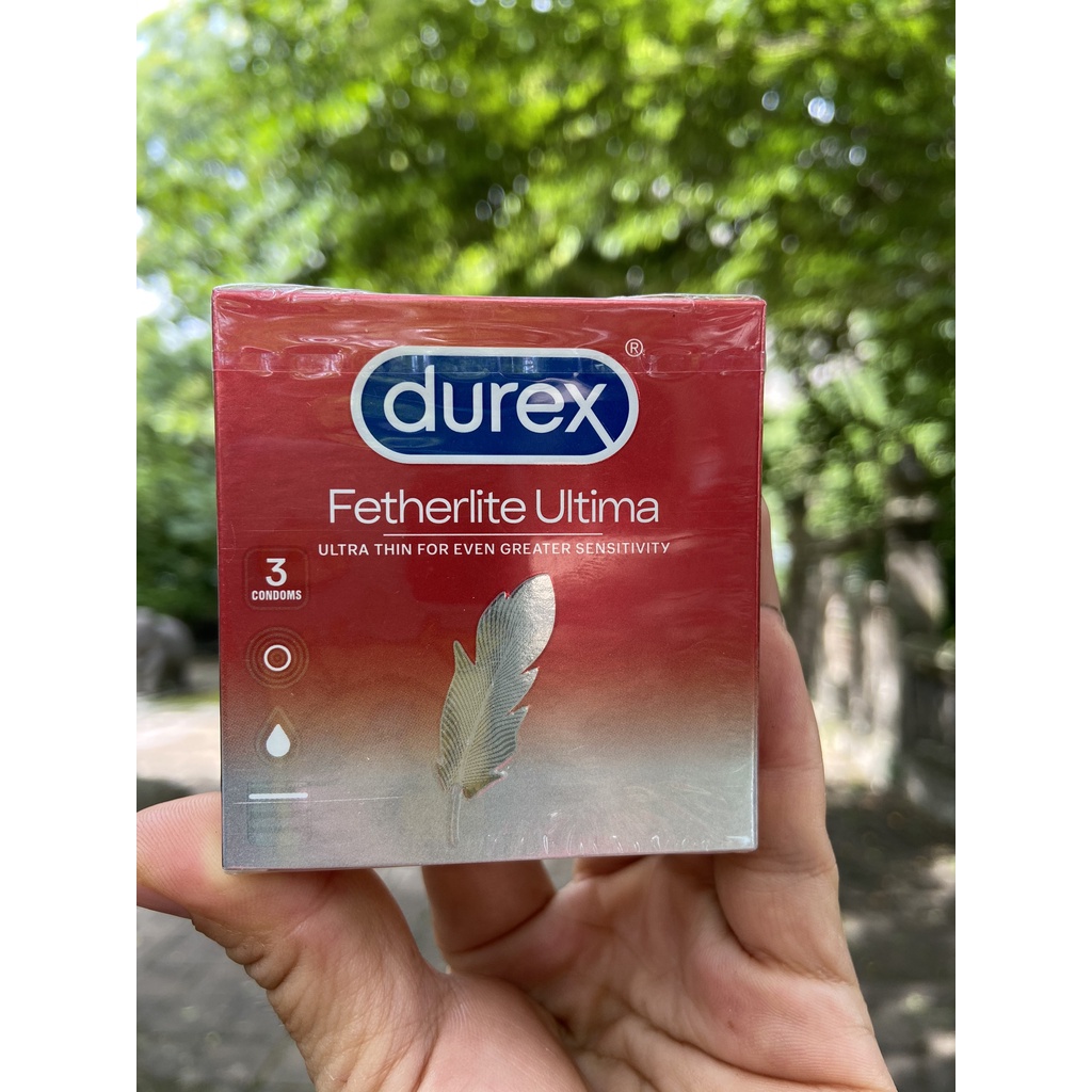 BAO CAO SU DUREX FETHERLITE ULTIMA HỘP 3 CHIẾC