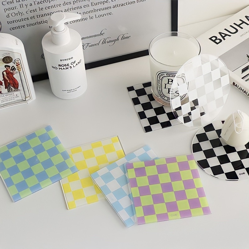 Lót Ly Cốc Mica Caro Màu - LOTLY1006