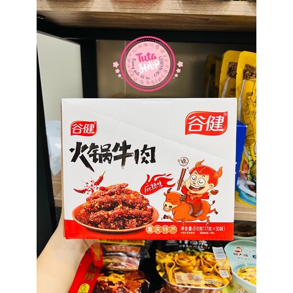 Thịt khô bò cay