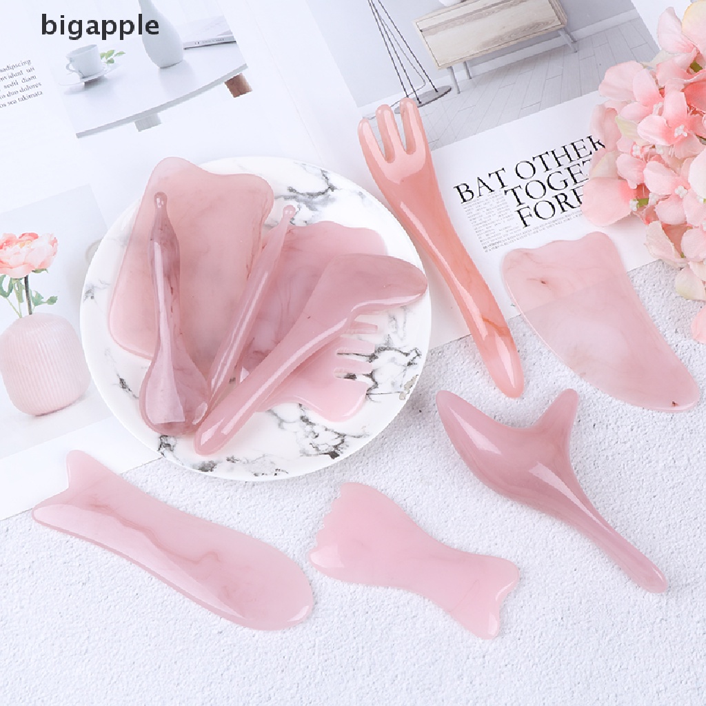 Dụng Cụ Mát Xa Gua Sha Bằng Nhựa Tổng Hợp Tự Nhiên