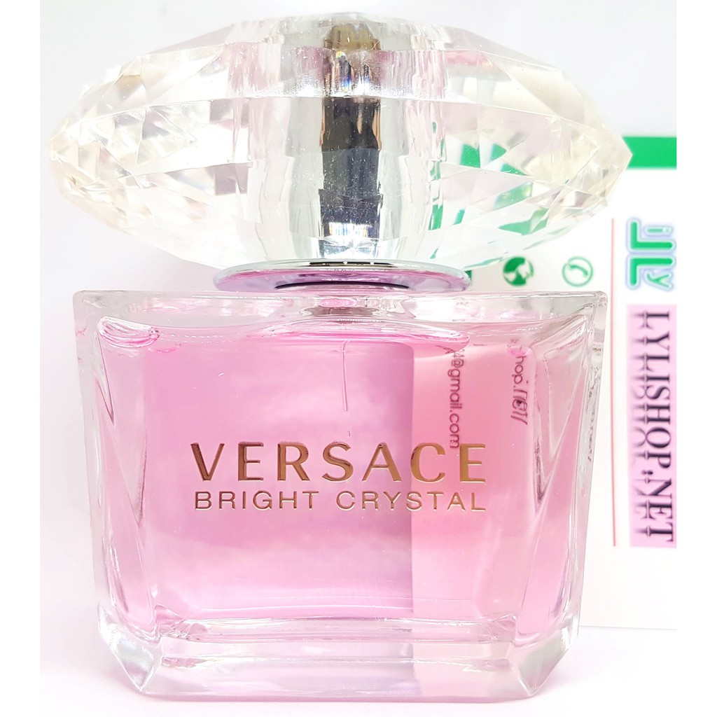 Nước hoa nữ Versace Bright Crystal Eau de Toilette chai 90ml Chính hãng