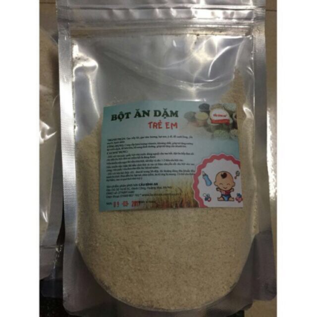 Bột vỡ ăn dặm Cầu Bình An ( 0,5kg bột vỡ nấu cháo)