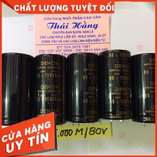 [Shop Uy Tín] Tụ lọc nguồn 15.000/80 v giá 2 chiếc [FreeShip]