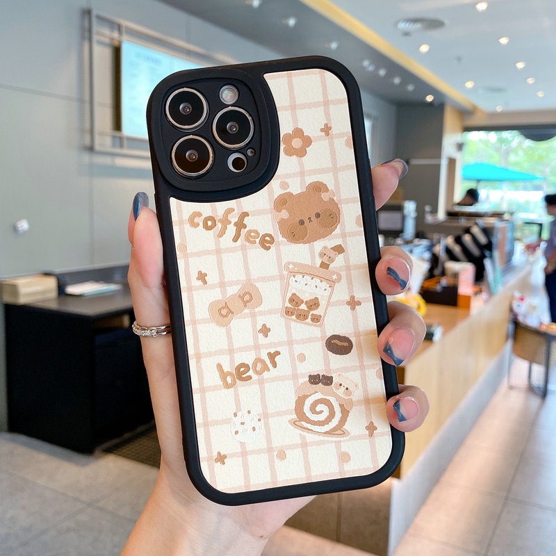 Ốp Điện Thoại Mềm In Hình Gấu Cho vivo y02t y22s y27 y36 y35 y53s y51 y31 y75 y78 y16 y15s y15a y20 y12s y30 y50 y21 y21s