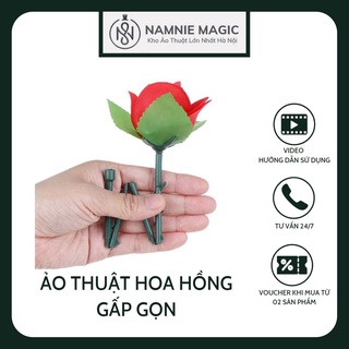 Bông Hồng Gấp Gọn Ảo Thuật,Tay Không Biến Ra Hoa,Đạo Cụ Biểu Diễn Sân Khấu,Đồ Chơi Kỹ Năng,Sáng Tạo,Thông Minh Cho Bé