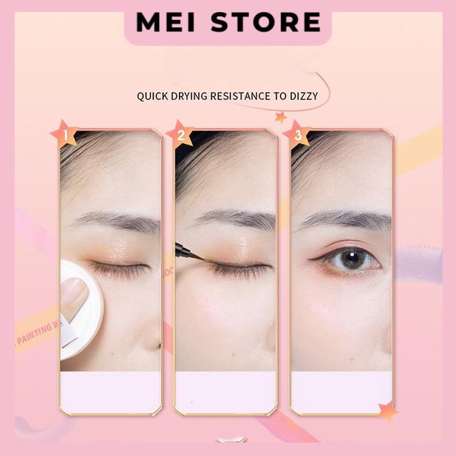 Bút Kẻ Mắt Chống Nước Maycreate Eyeliner Mẫu Mới Nhất Vỏ Trắng