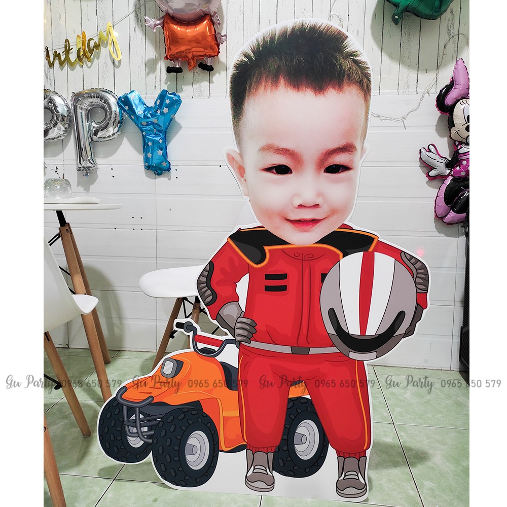 Chibi Sinh Nhật Cho Bé Size Lớn 70cm 80cm