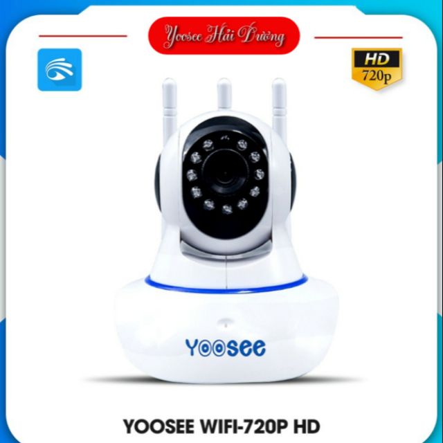 Camera IP Yoosee 3 râu wifi HD720 tiếng việt cao cấp