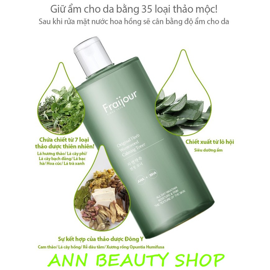 Toner Thảo Mộc Fraijour 500ml