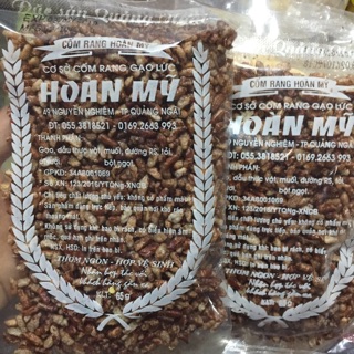 45gr túi cơm rang gạo lứt giòn ngon đặc biệt đặc sản quảng ngãi