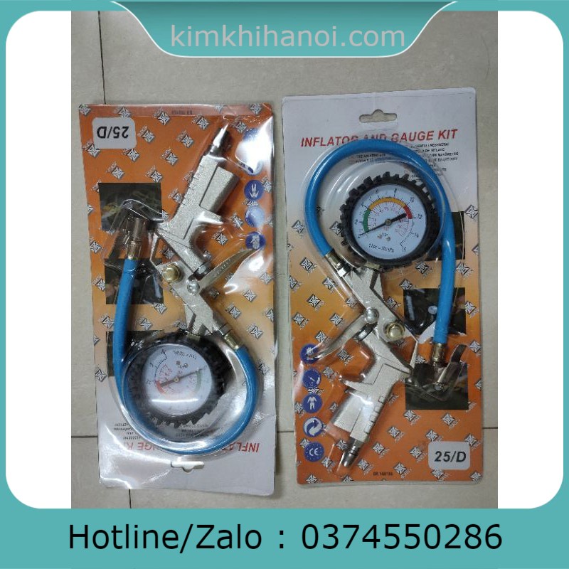Bơm xe có đồng hồ hơi
