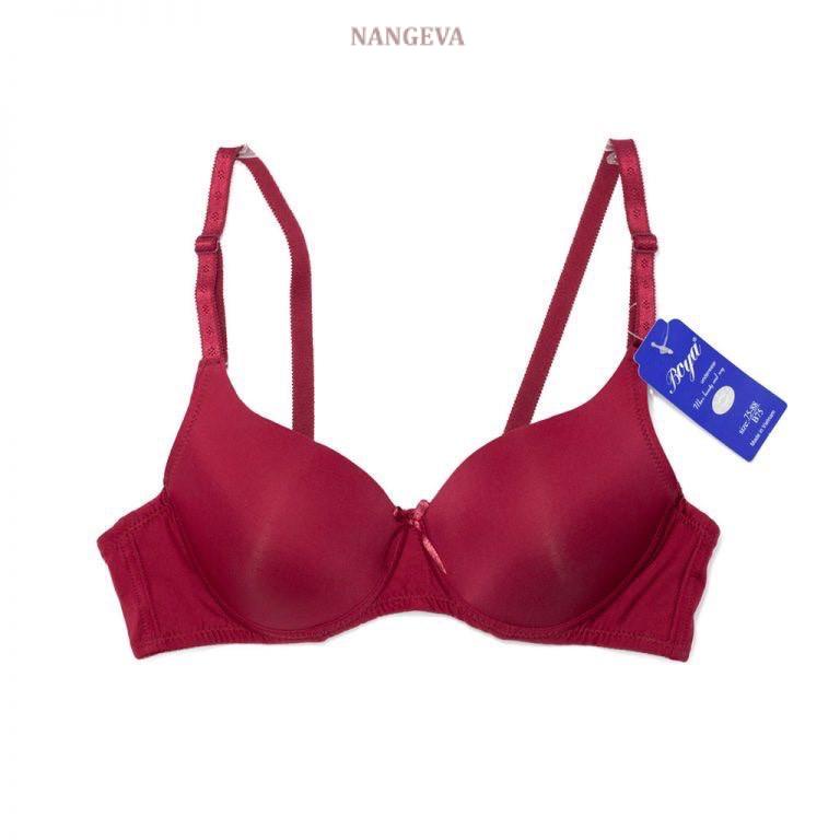 Áo lót nâng ngực không gọng boya ren siêu đẩy cài sau NANGEVA ms029t
