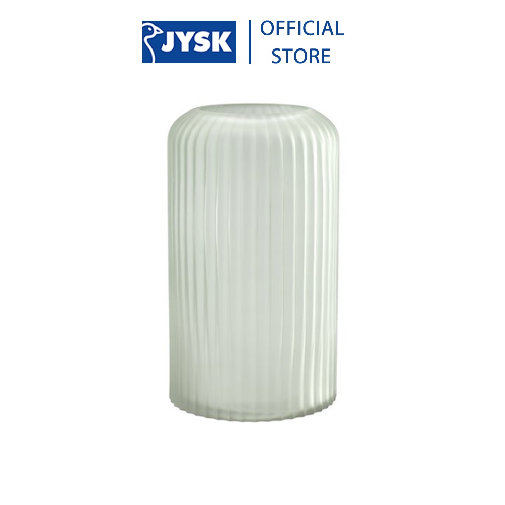 Lọ hoa | JYSK Sivert | thủy tinh màu xanh lá nhạt | DK18xC31 cm