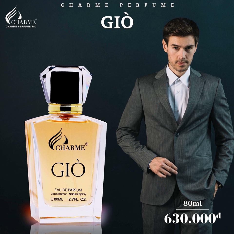 [CHÍNH HÃNG 100%] Nước Hoa Charme Giò (80ml) | BigBuy360 - bigbuy360.vn